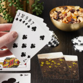 Sonnenblumen Spielkarten (In Situ)