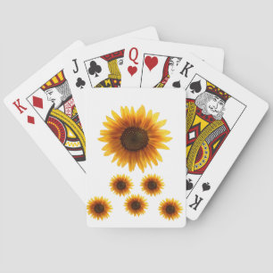 Sonnenblumen Spielkarten-Deck Spielkarten
