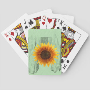 Sonnenblumen Spielkarten-Deck Spielkarten