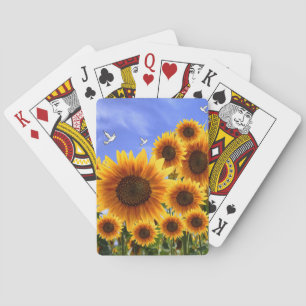 Sonnenblumen Spielkarten-Deck Spielkarten