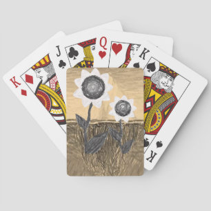 Sonnenblumen Spielkarten-Deck Spielkarten