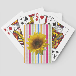 Sonnenblumen Spielkarten-Deck Spielkarten