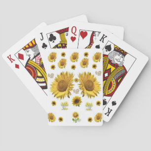 Sonnenblumen Spielkarten-Deck Spielkarten