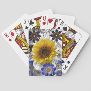 Sonnenblumen Spielkarten-Deck Spielkarten