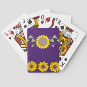 Sonnenblumen Spielkarten-Deck Spielkarten