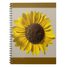 Sonnenblumen-SpiralNotebook Notizblock