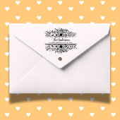 Sonnenblumen Split Monogram Theme Gummistempel