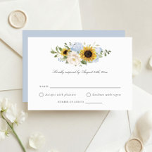 Sonnenblumen Staubblaue Blumen Rustikale Hochzeit
