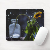 Sonnenblumen-Sternen-Mauspad Mousepad (Mit Mouse)