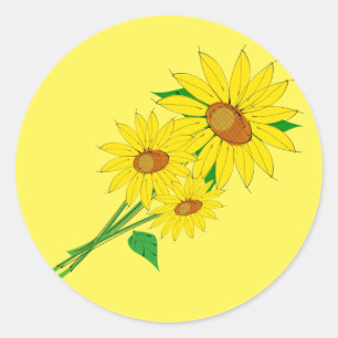 Sonnenblumen Sticker