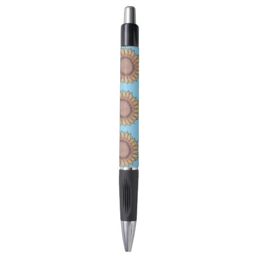 Sonnenblumen Stift (Vorderseite Vertikal)