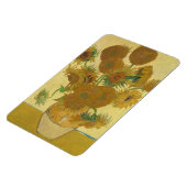 Sonnenblumen, Stillleben Ölgemälde, Van Gogh Magnet (Linke Seite)