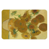 Sonnenblumen, Stillleben Ölgemälde, Van Gogh Magnet (Horizontal)