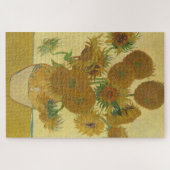 Sonnenblumen, Stillleben Ölgemälde, Van Gogh Puzzle (Horizontal)