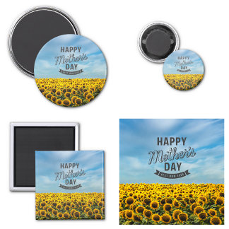 Sonnenblumen Stilvolle Elegante Wählen Sie eine Ma Magnet