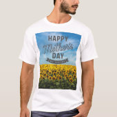Sonnenblumen Stilvolle Elegante Wählen Sie eine Ma T-Shirt (Vorderseite)