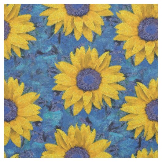 Sonnenblumen Stoff (Muster)