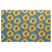 Sonnenblumen Stoff (Fat Quarter (45,7 x 55,9 cm))