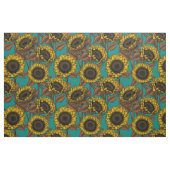 Sonnenblumen Stoff (Yard (91,4 cm))