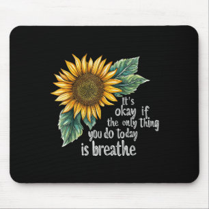 Sonnenblumen-Suizid-Bewusstsein Mousepad
