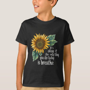 Sonnenblumen-Suizid-Bewusstsein T-Shirt