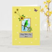 Sonnenblumen Süßester Tag Karte (Gelbe Blume)