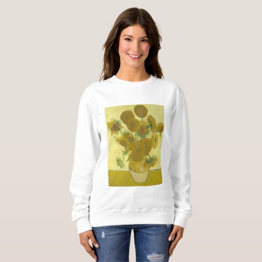 Sonnenblumen Sweatshirt (Vorne ganz)