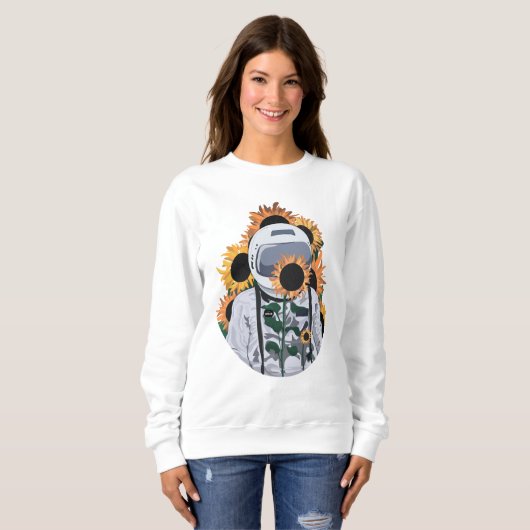 Sonnenblumen Sweatshirt (Vorne ganz)