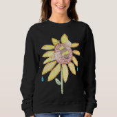 Sonnenblumen-Sweatshirt Sweatshirt (Vorderseite)
