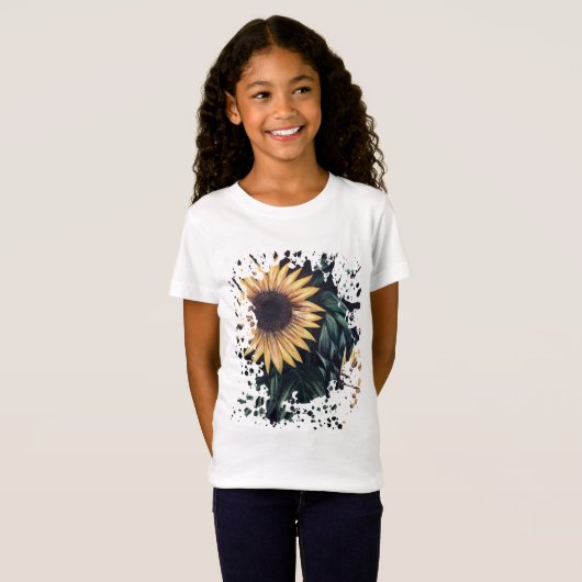 Sonnenblumen T-Shirt (Vorne ganz)