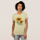 Sonnenblumen T-Shirt (Vorne ganz)
