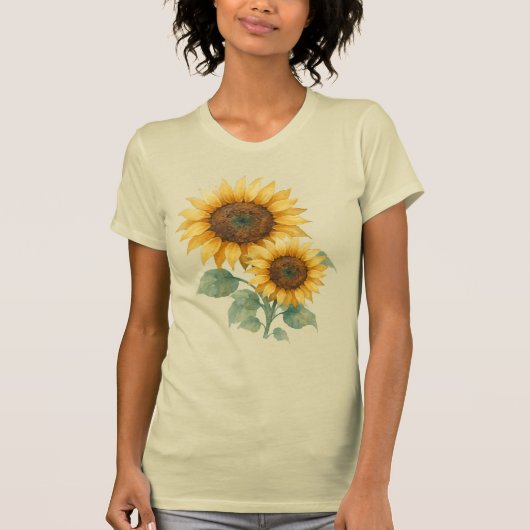 Sonnenblumen T-Shirt (Vorderseite)