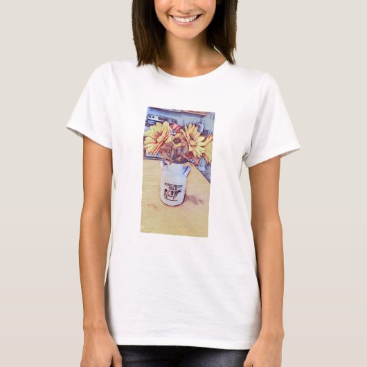 Sonnenblumen T-Shirt (Vorderseite)