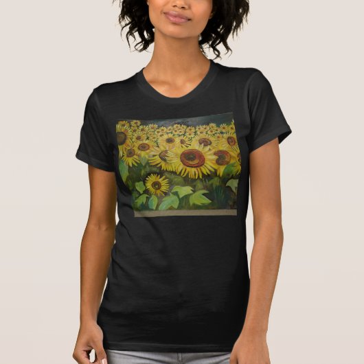 Sonnenblumen T-Shirt (Vorderseite)