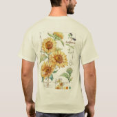 Sonnenblumen T-Shirt (Rückseite)