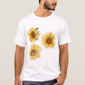 Sonnenblumen T-Shirt (Vorderseite)