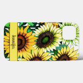 Sonnenblumen-Tapete Case-Mate iPhone Hülle (Rückseite (Horizontal))