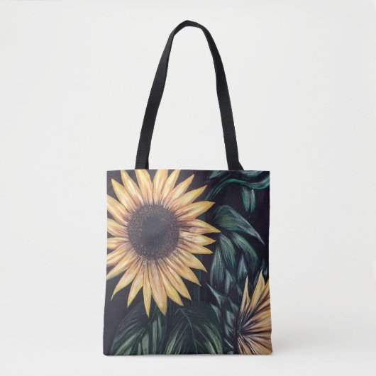 Sonnenblumen Tasche (Vorderseite)