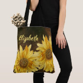 Sonnenblumen Tasche (Von Nahem)