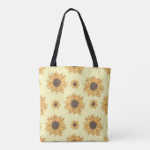 Sonnenblumen Tasche (Rückseite)