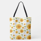 Sonnenblumen Tasche (Rückseite)