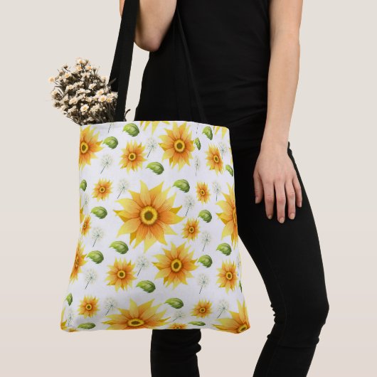 Sonnenblumen Tasche (Von Nahem)