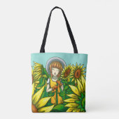 Sonnenblumen Tasche (Rückseite)