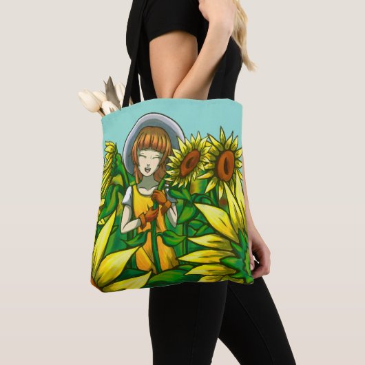 Sonnenblumen Tasche (Von Nahem)