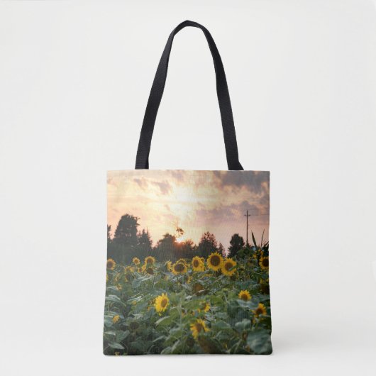 Sonnenblumen-Tasche Tasche (Vorderseite)