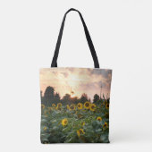 Sonnenblumen-Tasche Tasche (Rückseite)