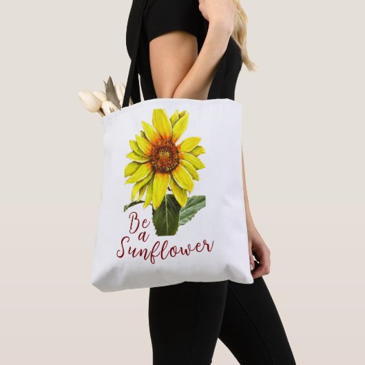 Sonnenblumen-Tasche Tasche (Von Nahem)