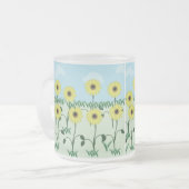 Sonnenblumen Tasse (Vorderseite Links)