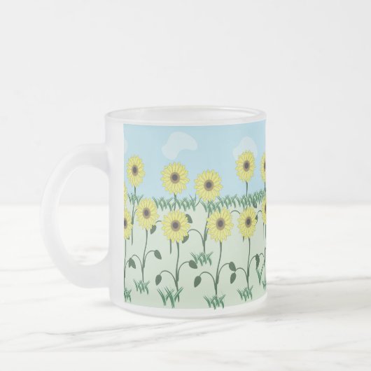 Sonnenblumen Tasse (Links)