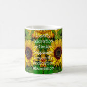 Sonnenblumen - Tasse (Mittel)